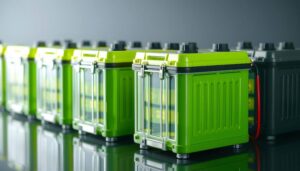 batterij container